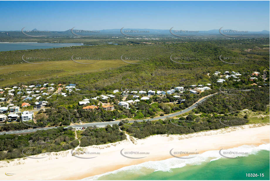 Aerial Photo Castaways Beach QLD Aerial Photography