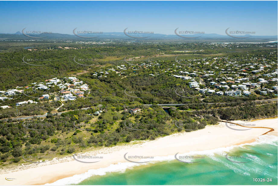 Aerial Photo Castaways Beach QLD Aerial Photography