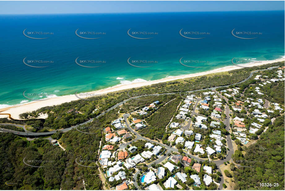 Aerial Photo Castaways Beach QLD Aerial Photography