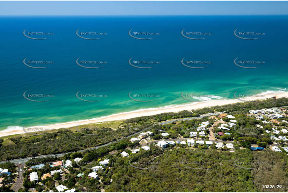 Aerial Photo Castaways Beach QLD Aerial Photography