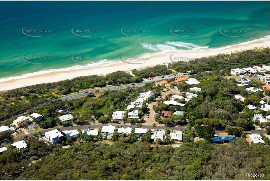 Aerial Photo Castaways Beach QLD Aerial Photography