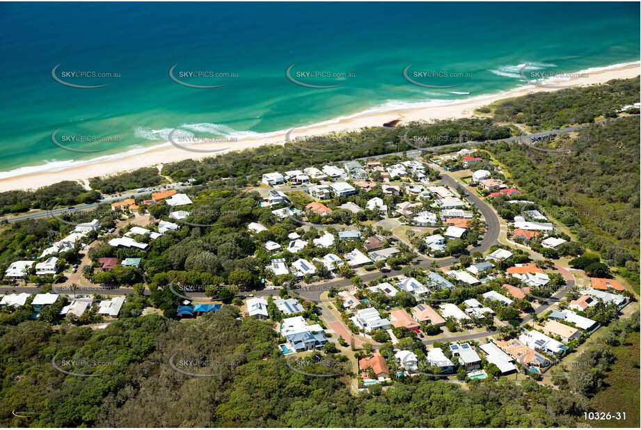 Aerial Photo Castaways Beach QLD Aerial Photography