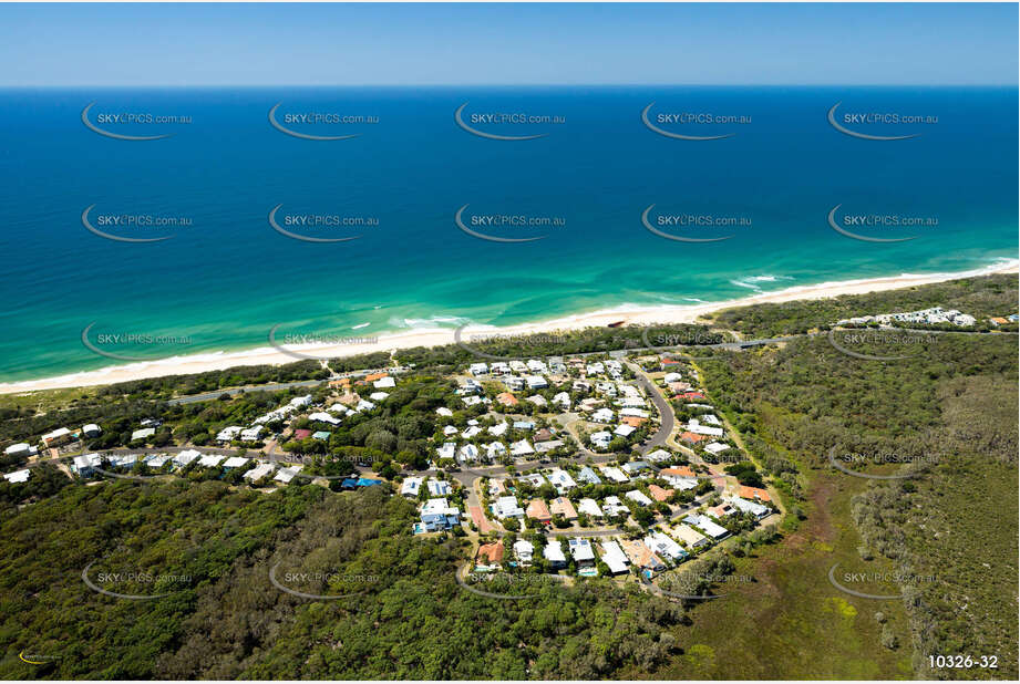 Aerial Photo Castaways Beach QLD Aerial Photography