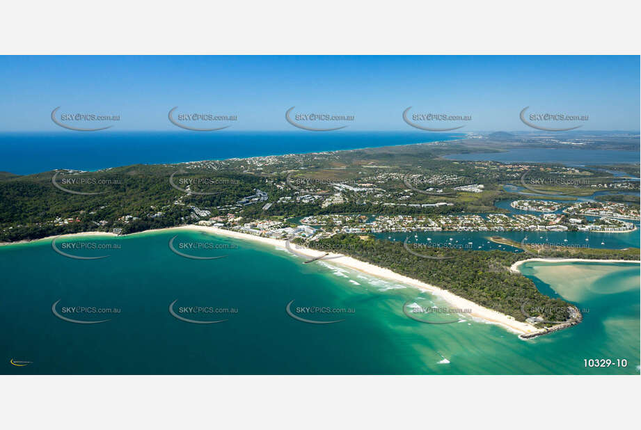 An aerial photo of Noosa Head National Park QLD Aerial Photography