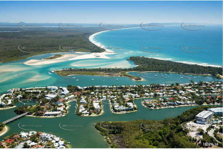 An aerial photo of Noosa Head National Park QLD Aerial Photography