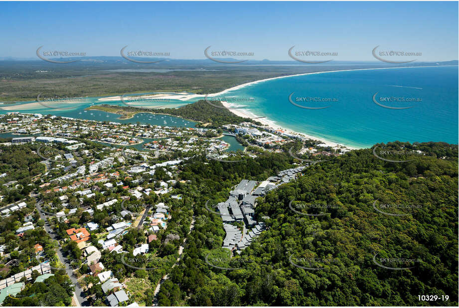 An aerial photo of Noosa Head National Park QLD Aerial Photography