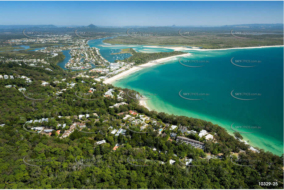 An aerial photo of Noosa Head National Park QLD Aerial Photography