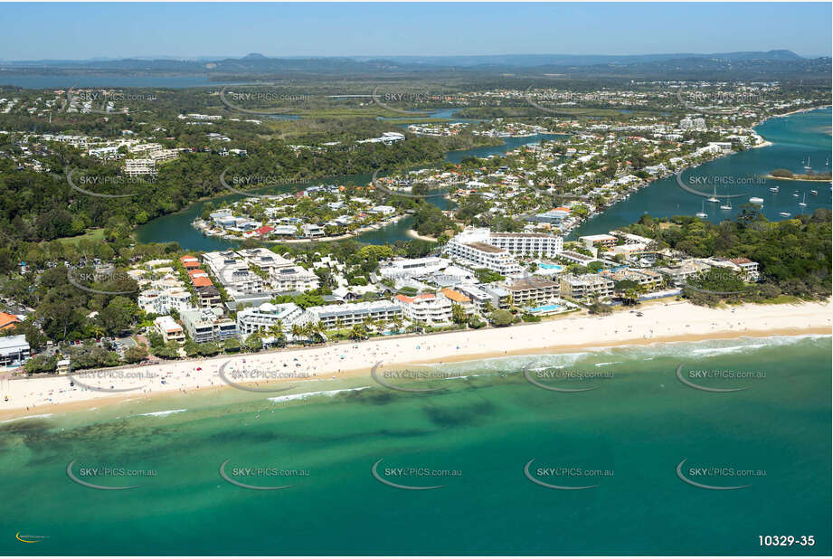 An aerial photo of Noosa Head National Park QLD Aerial Photography