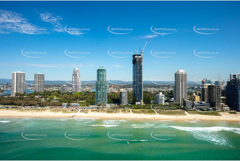 Aerial Photo Main Beach QLD Aerial Photography