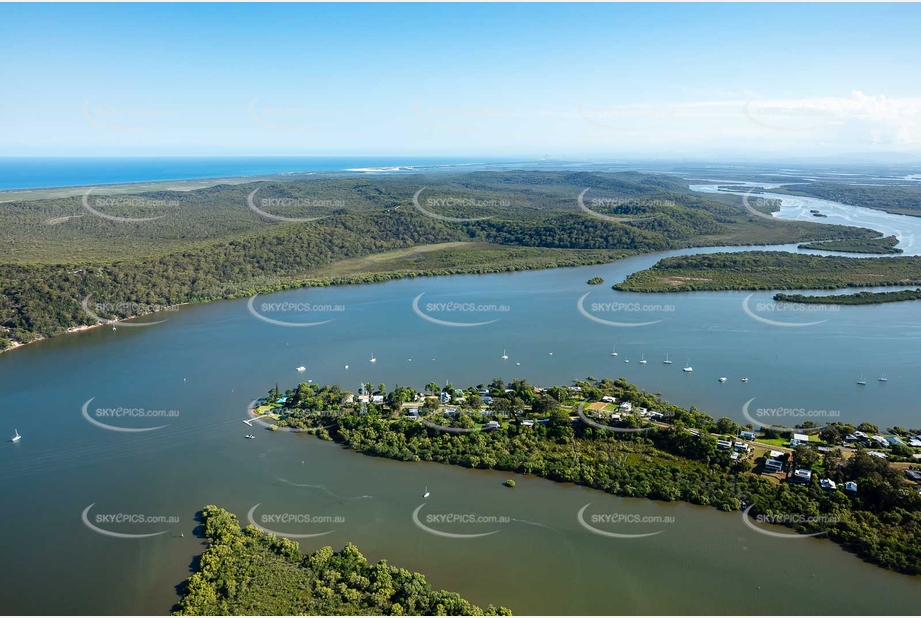 Aerial Photo Russell Island QLD Aerial Photography