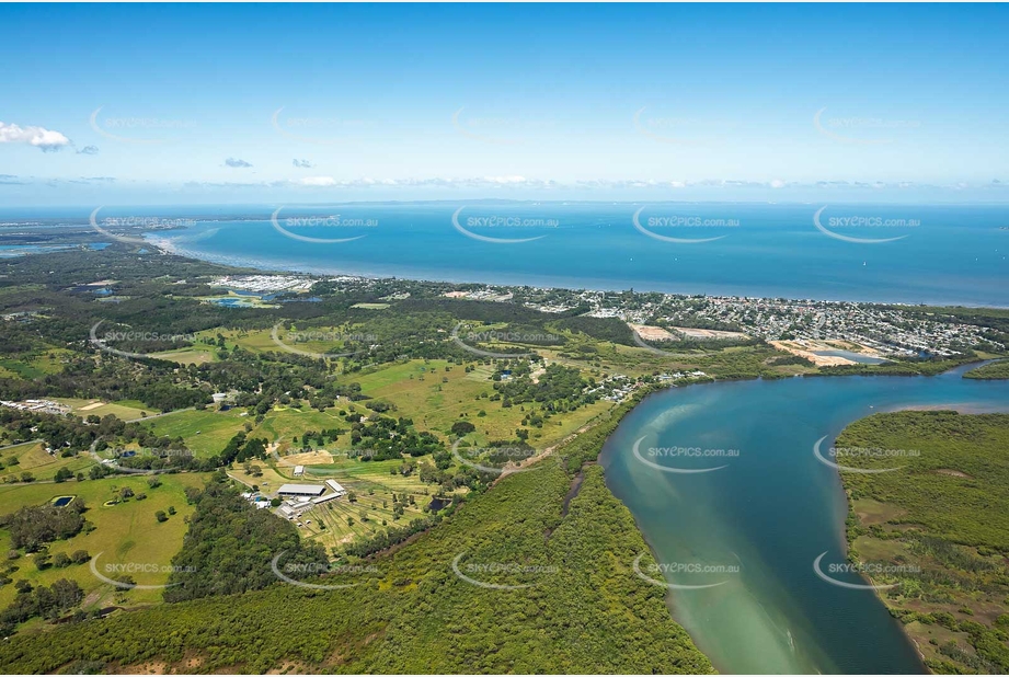 Aerial Photo Beachmere QLD Aerial Photography