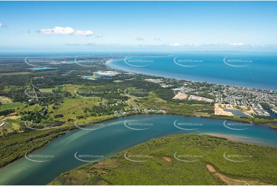 Aerial Photo Beachmere QLD Aerial Photography