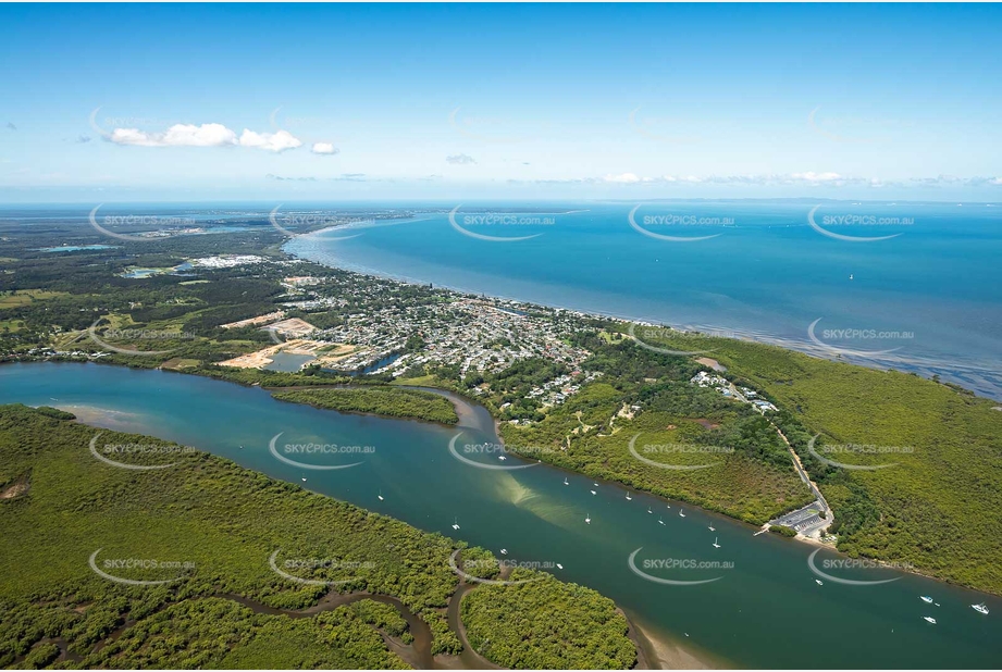 Aerial Photo Beachmere QLD Aerial Photography