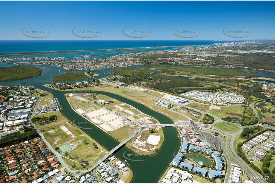 Aerial Photo Hope Island QLD Aerial Photography