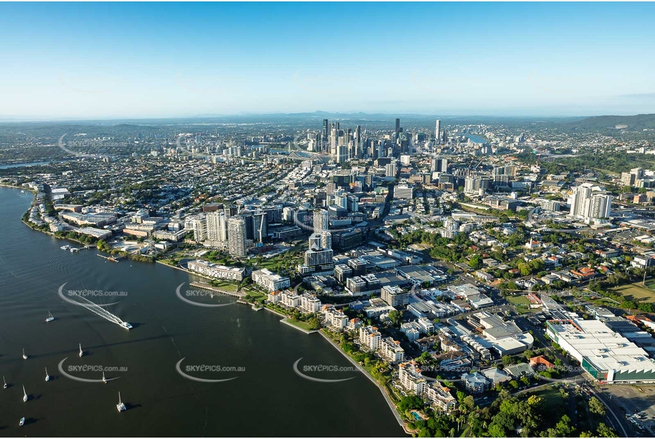 Aerial Photo Newstead QLD Aerial Photography