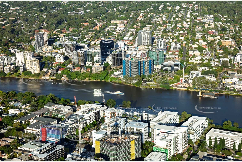 Aerial Photo West End QLD Aerial Photography