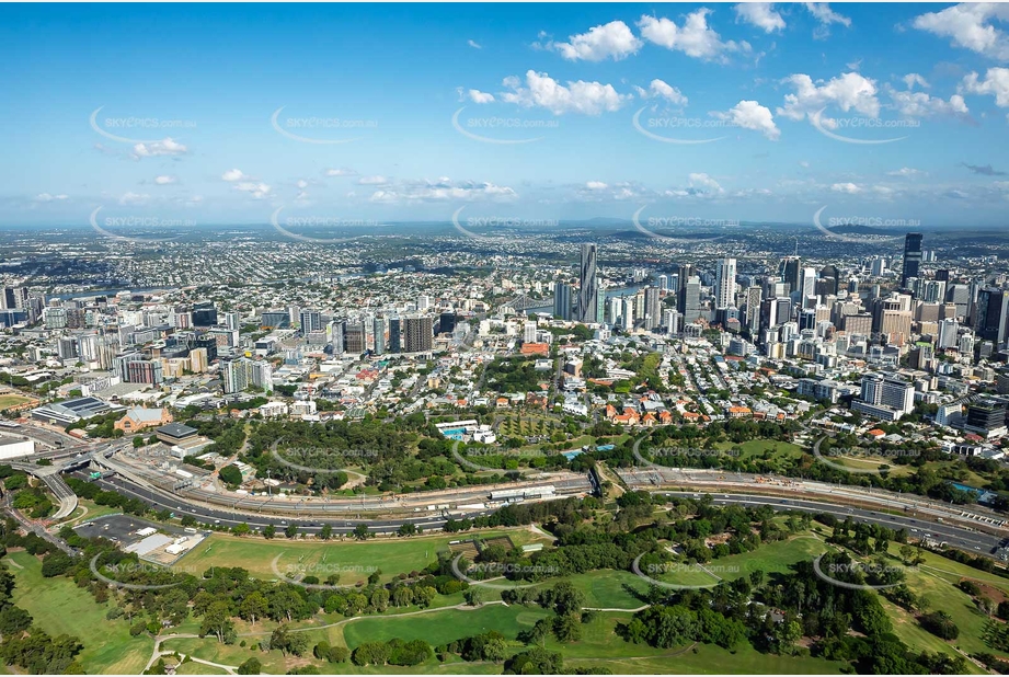 Aerial Photo Spring Hill QLD Aerial Photography
