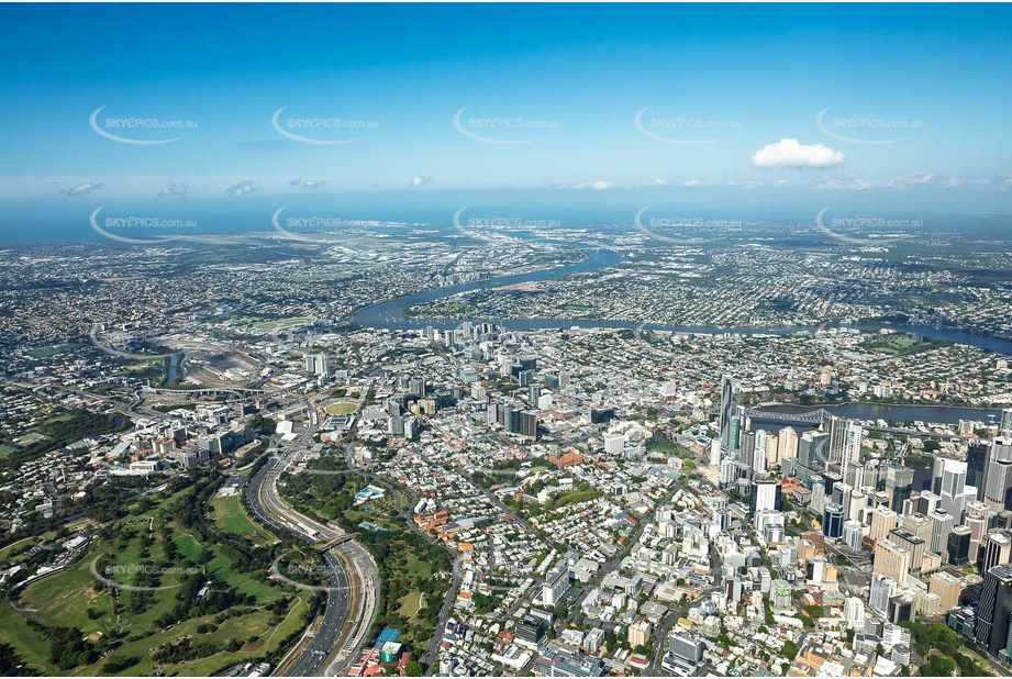 Aerial Photo Spring Hill QLD Aerial Photography