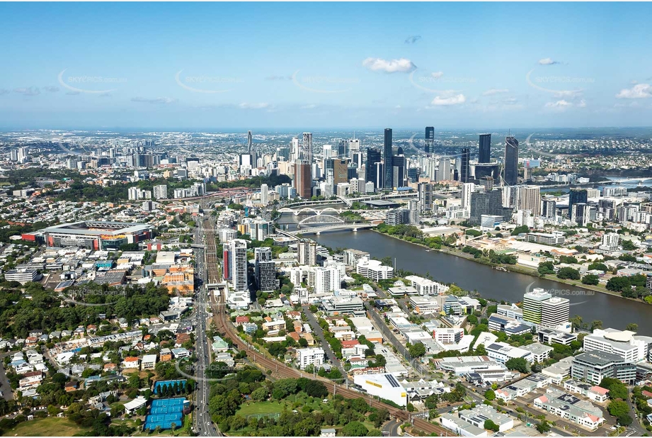 Aerial Photo Milton QLD Aerial Photography