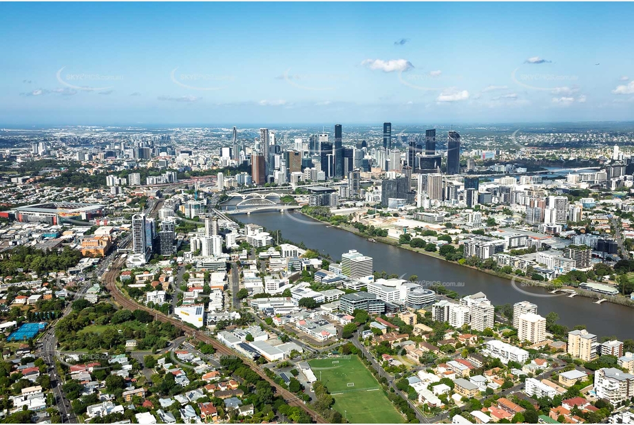 Aerial Photo Milton QLD Aerial Photography