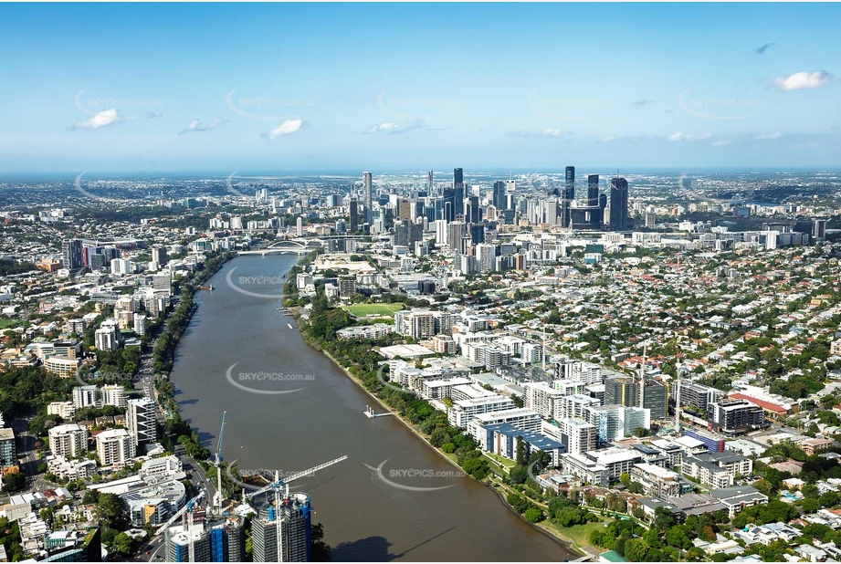 Aerial Photo West End QLD Aerial Photography
