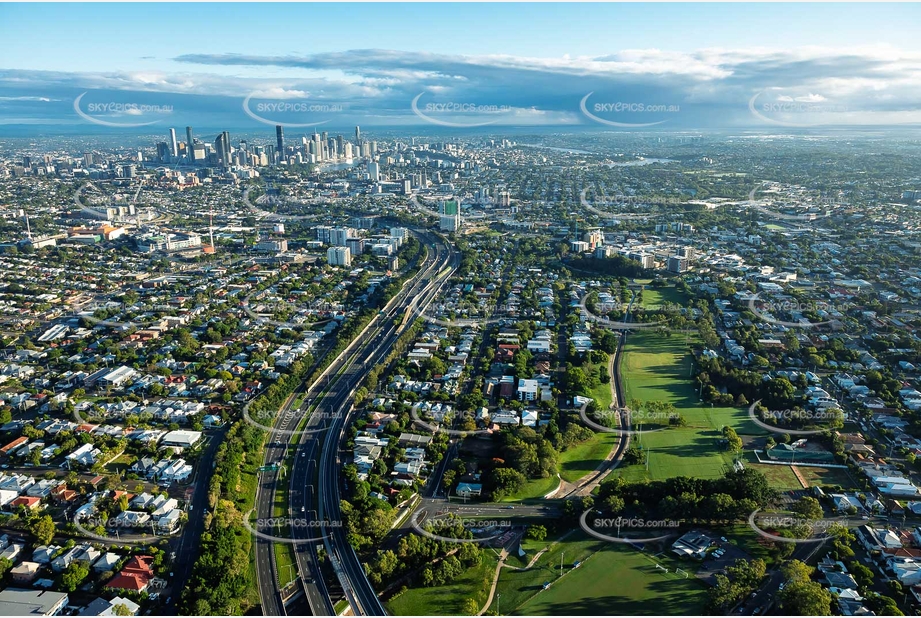 Aerial Photo Greenslopes QLD Aerial Photography