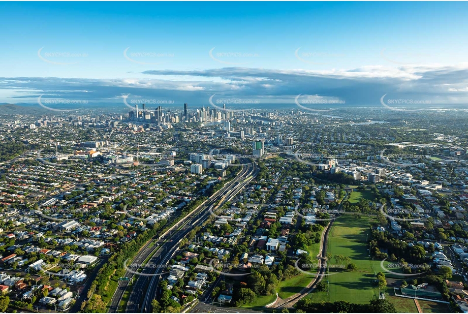Aerial Photo Greenslopes QLD Aerial Photography