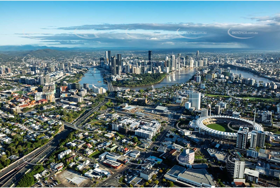Aerial Photo Woolloongabba QLD Aerial Photography
