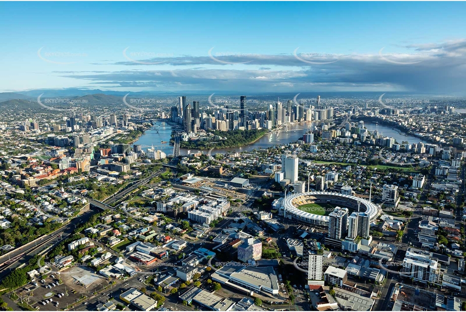 Aerial Photo Woolloongabba QLD Aerial Photography