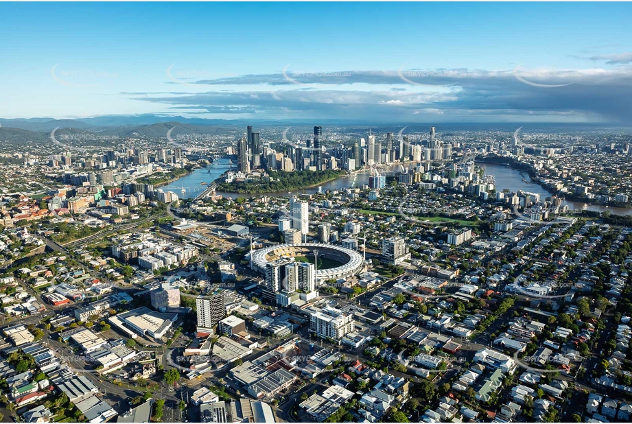 Aerial Photo Woolloongabba QLD Aerial Photography