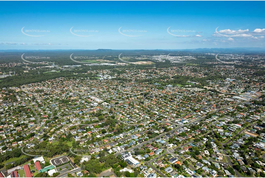 Aerial Photo Mansfield QLD Aerial Photography