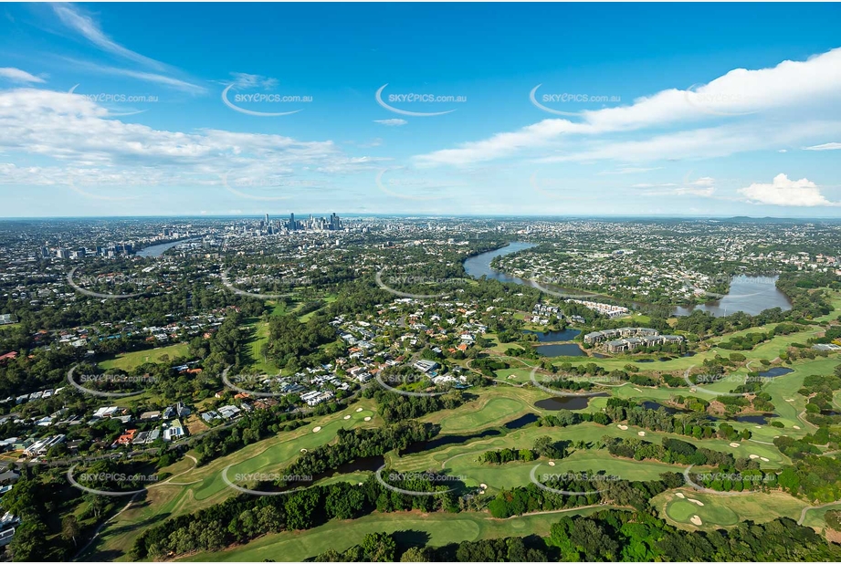 Indooroopilly Golf Club QLD Aerial Photography