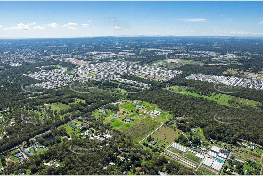 Aerial Photo Chambers Flat QLD Aerial Photography