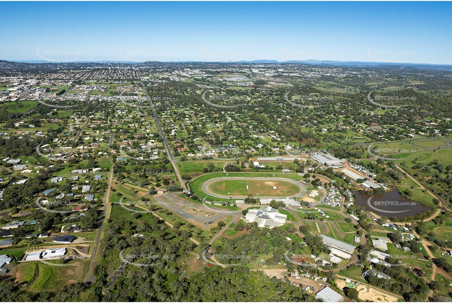 Aerial Photo Toowoomba Showgrounds Glenvale QLD