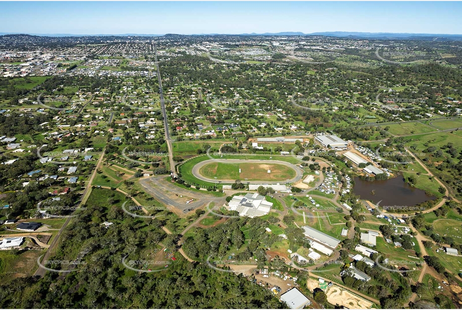 Aerial Photo Toowoomba Showgrounds Glenvale QLD