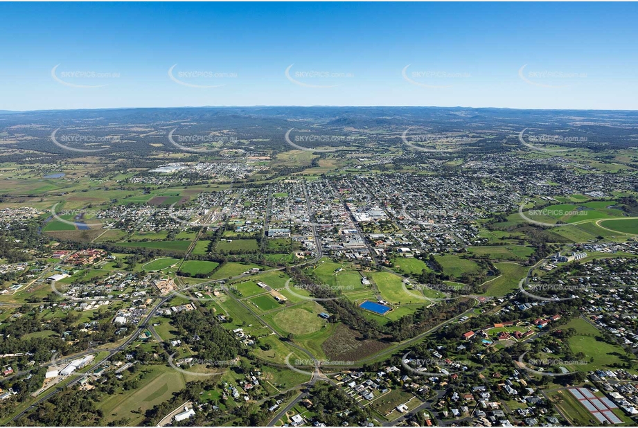 Aerial Photo Warwick QLD Aerial Photography