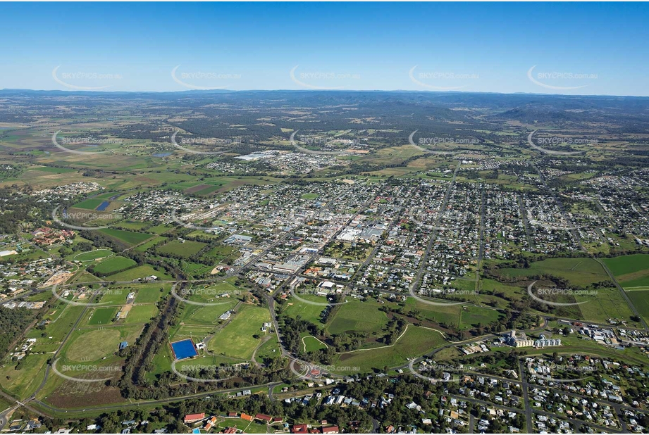 Aerial Photo Warwick QLD Aerial Photography