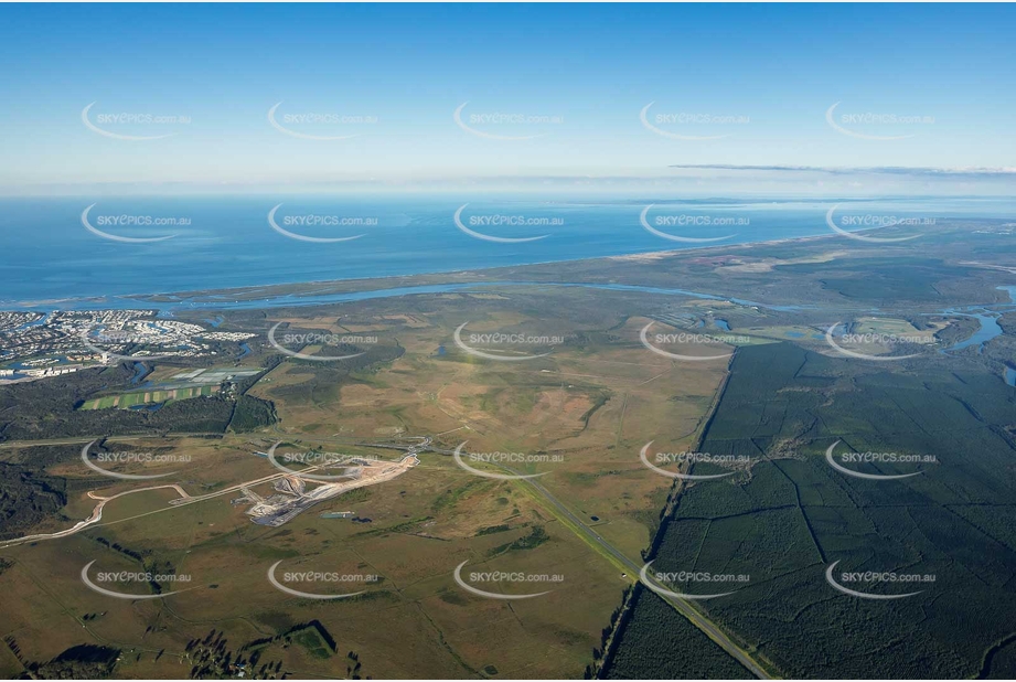 Aerial Photo Coochin Creek QLD Aerial Photography