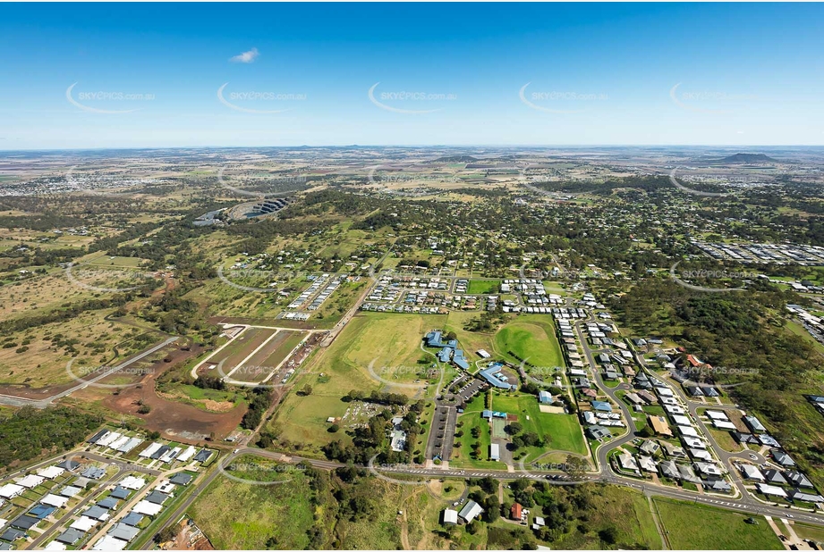 Aerial Photo Darling Downs Adventist College Glenvale QLD Aerial Photography