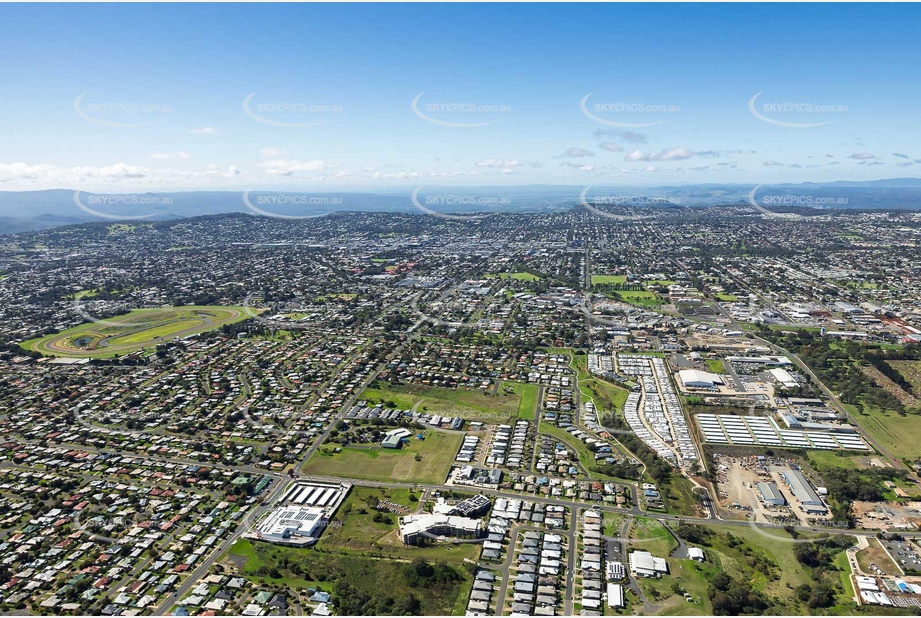 Aerial Photo Harristown QLD Aerial Photography