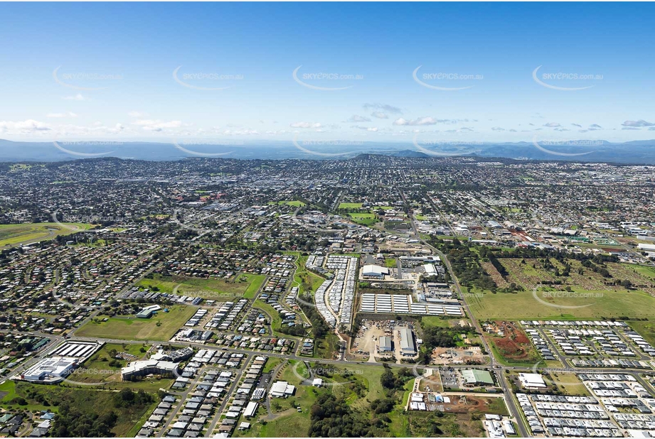 Aerial Photo Harristown QLD Aerial Photography