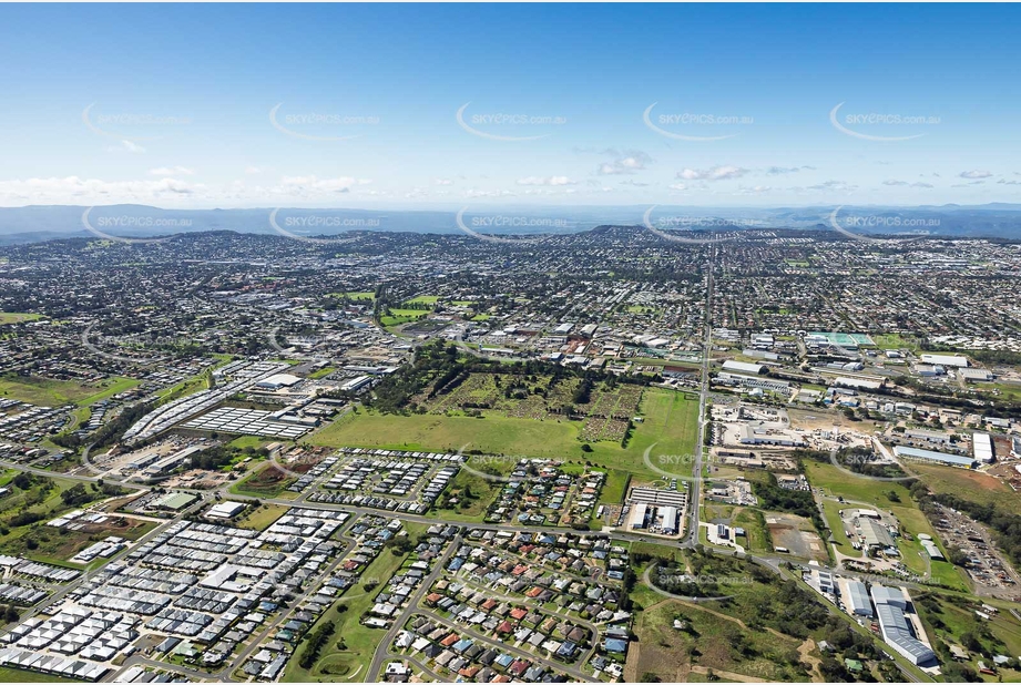 Aerial Photo Harristown QLD Aerial Photography