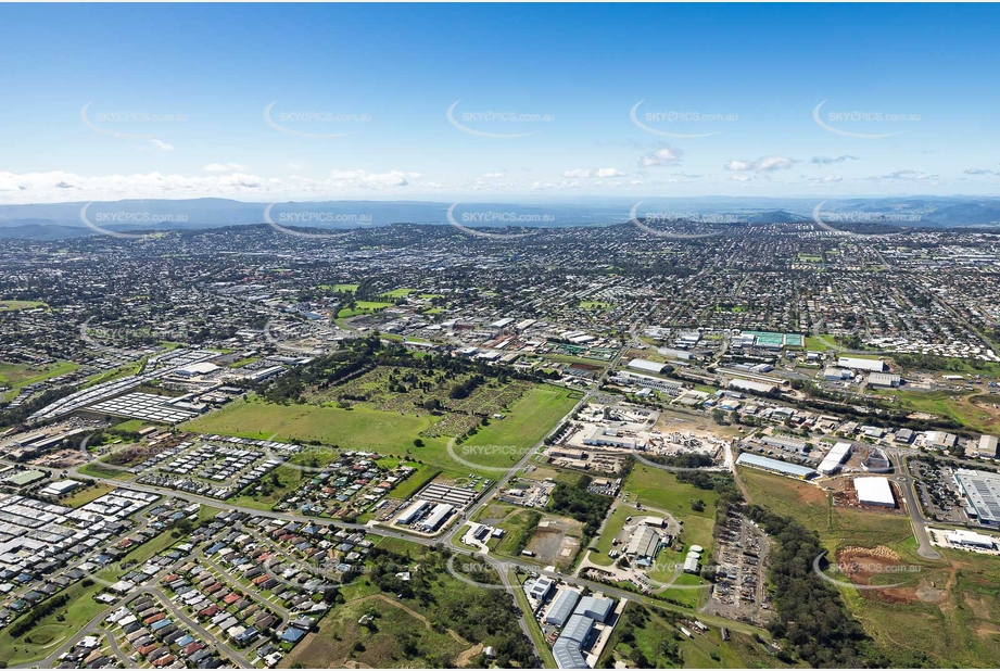 Aerial Photo Harristown QLD Aerial Photography