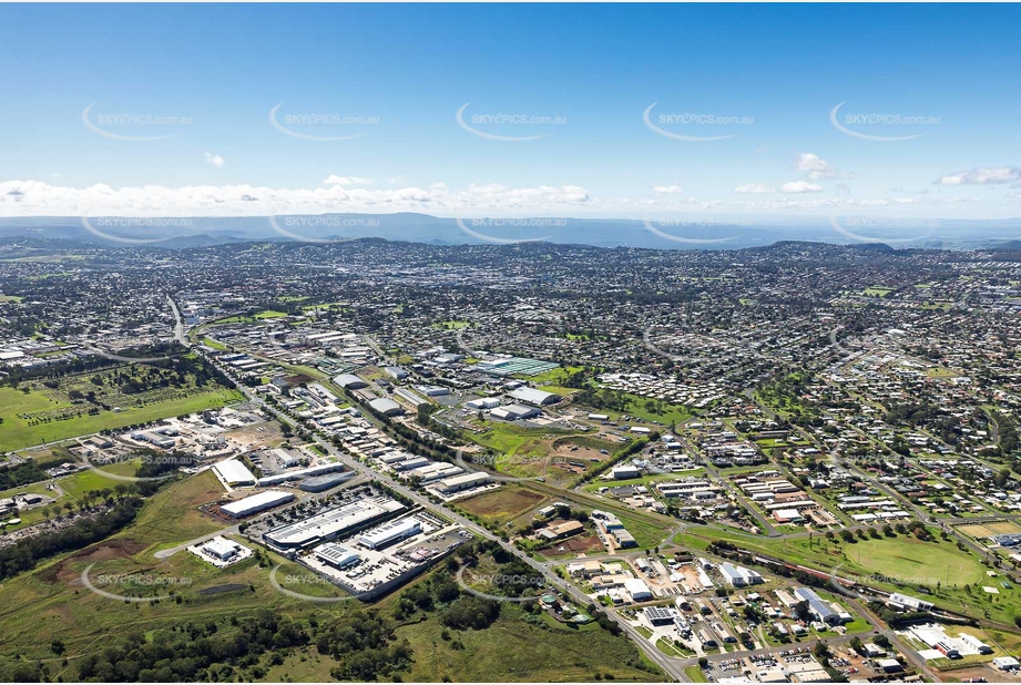 Aerial Photo Harristown QLD Aerial Photography