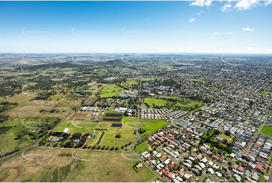Aerial Photo University of Southern Queensland Toowoomba