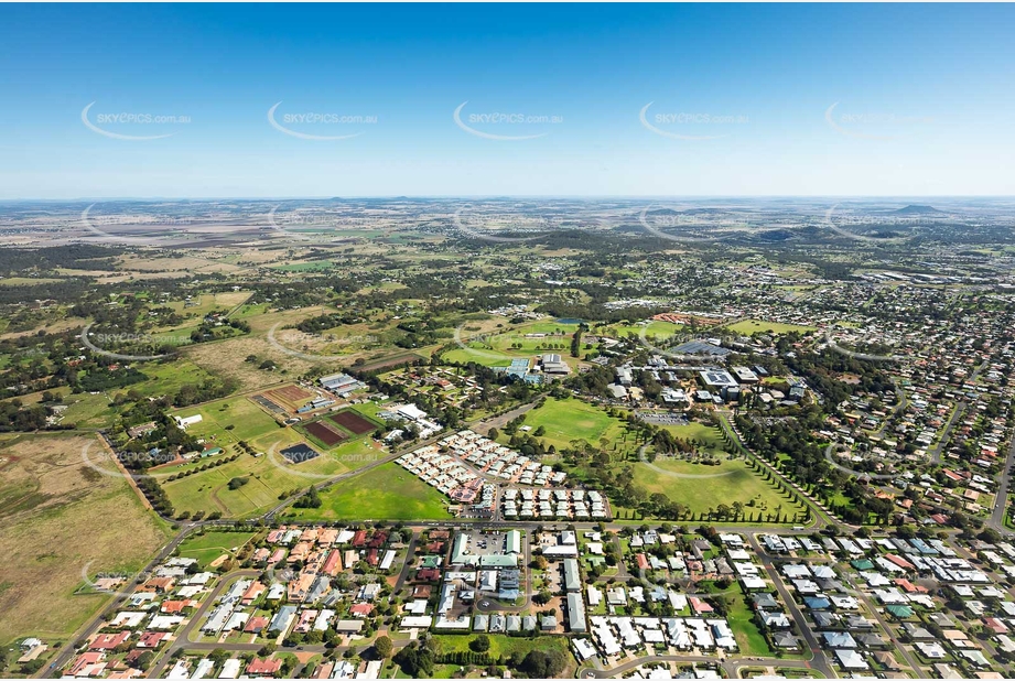 Aerial Photo University of Southern Queensland Toowoomba