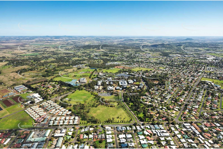 Aerial Photo University of Southern Queensland Toowoomba