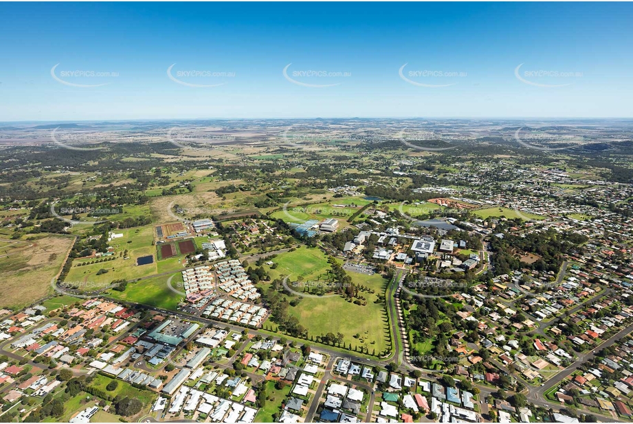 Aerial Photo University of Southern Queensland Toowoomba
