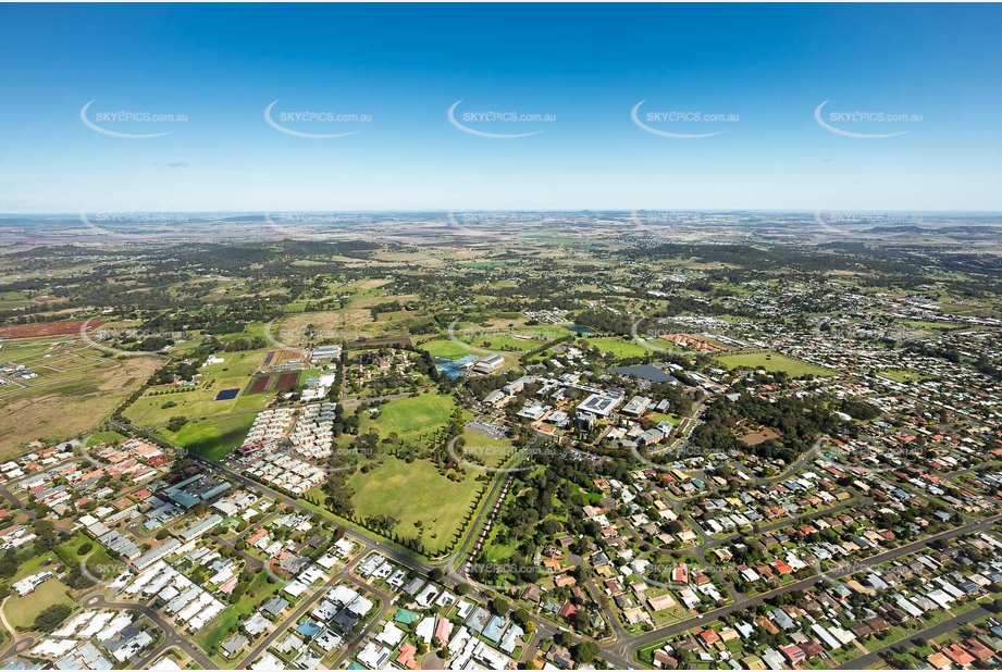 Aerial Photo University of Southern Queensland Toowoomba