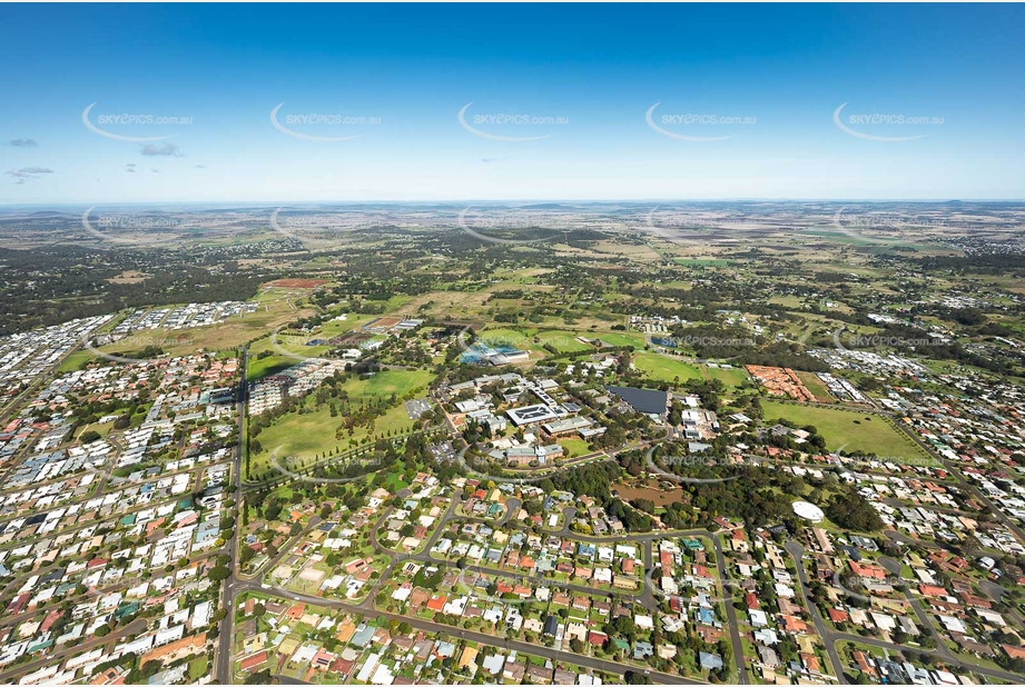 Aerial Photo University of Southern Queensland Toowoomba